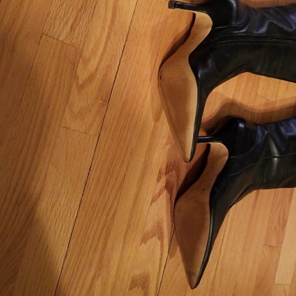 Anne Klein Leather Boots - Picture 6 of 7